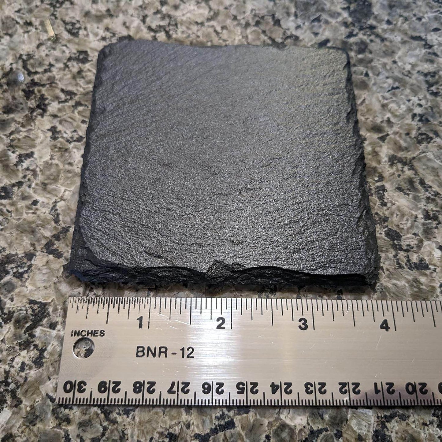 "Classic Cruiser" Slate Coasters with Laser-Etched 1965 Pontiac GTO Front Design - Protect Your Surfaces in Style! Coasters