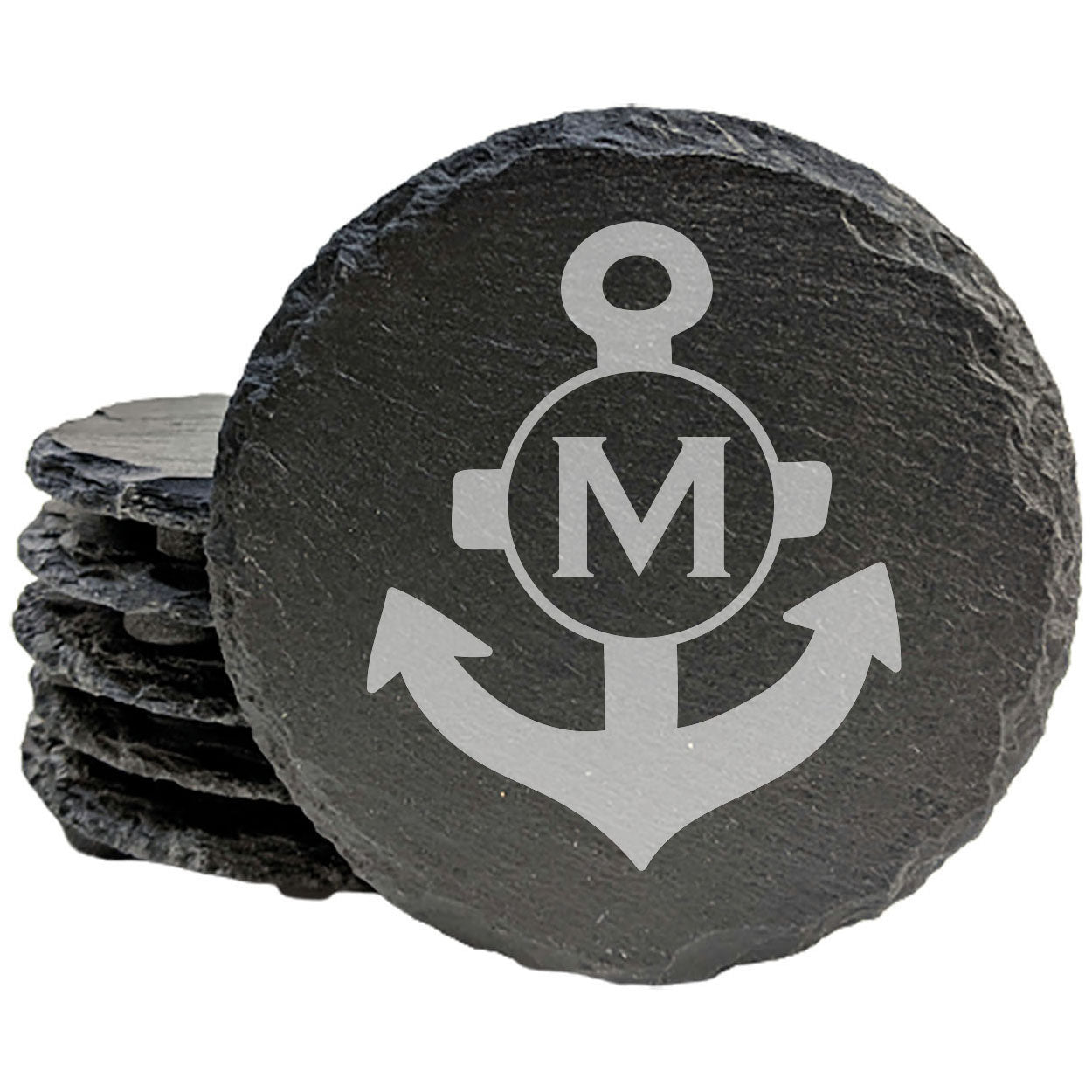 Initial Inspiration: Personalized Anchor Coasters for Any Drink