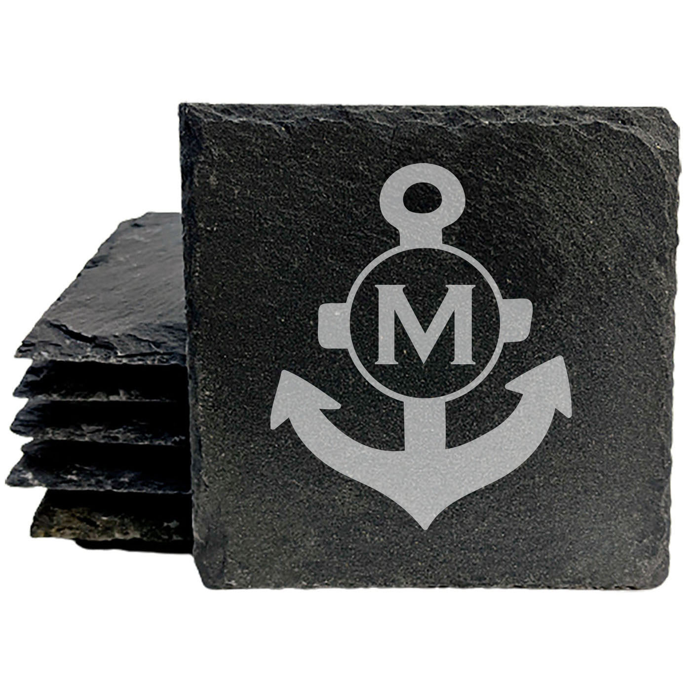 Initial Inspiration: Personalized Anchor Coasters for Any Drink