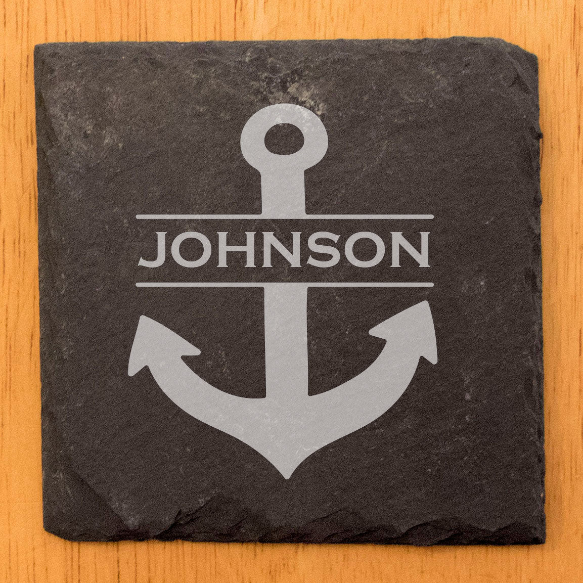 Anchor Your Style: Personalized Slate Coasters for Any Drink
