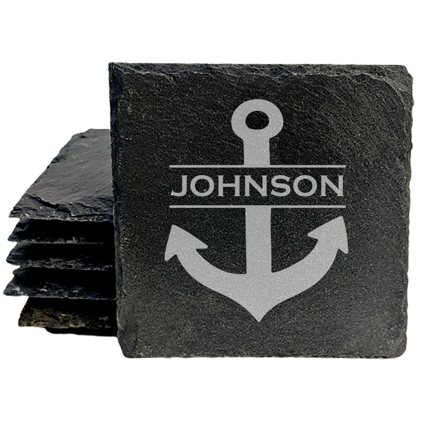 Anchor Your Style: Personalized Slate Coasters for Any Drink