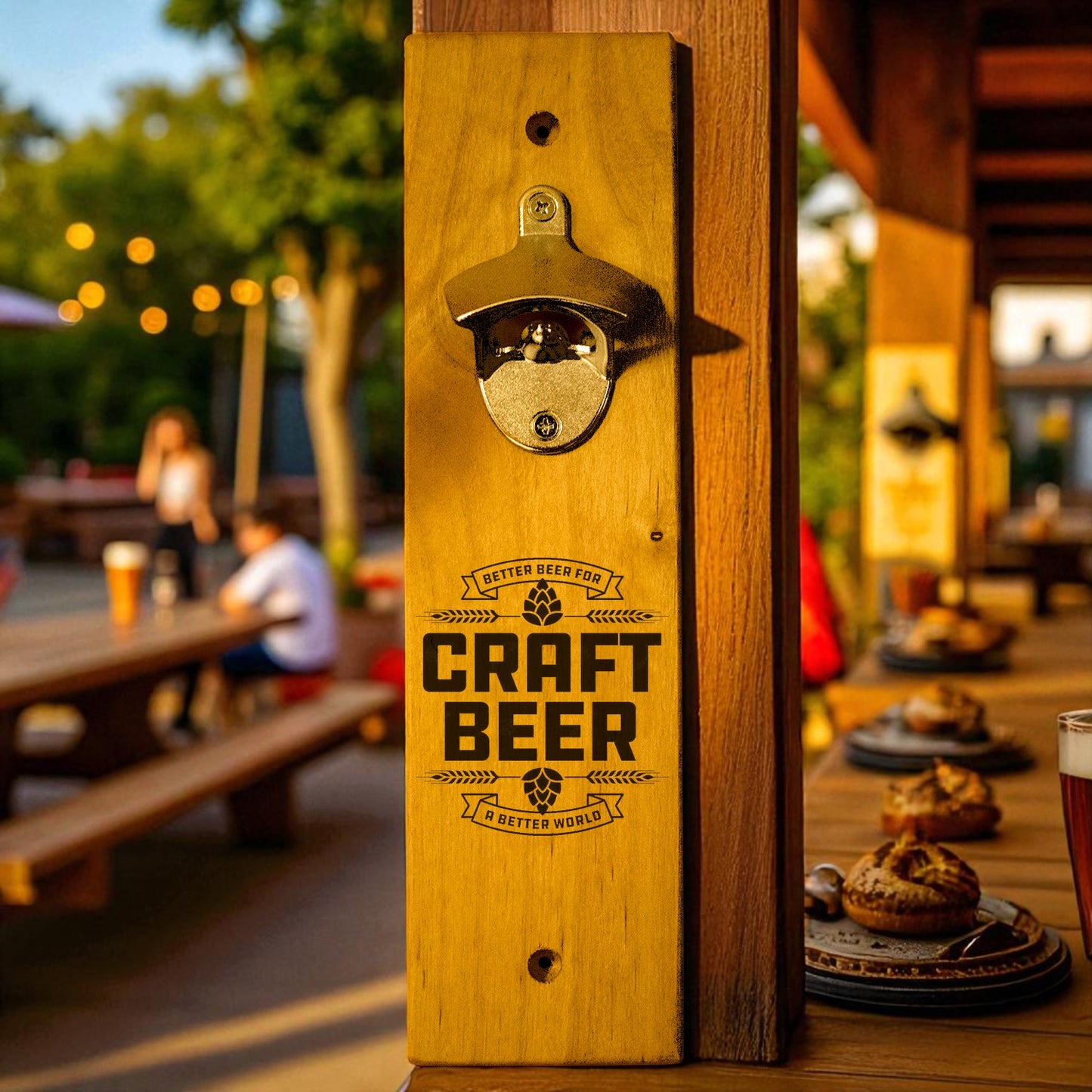 Craft Beer Wall Mount Bottle Opener