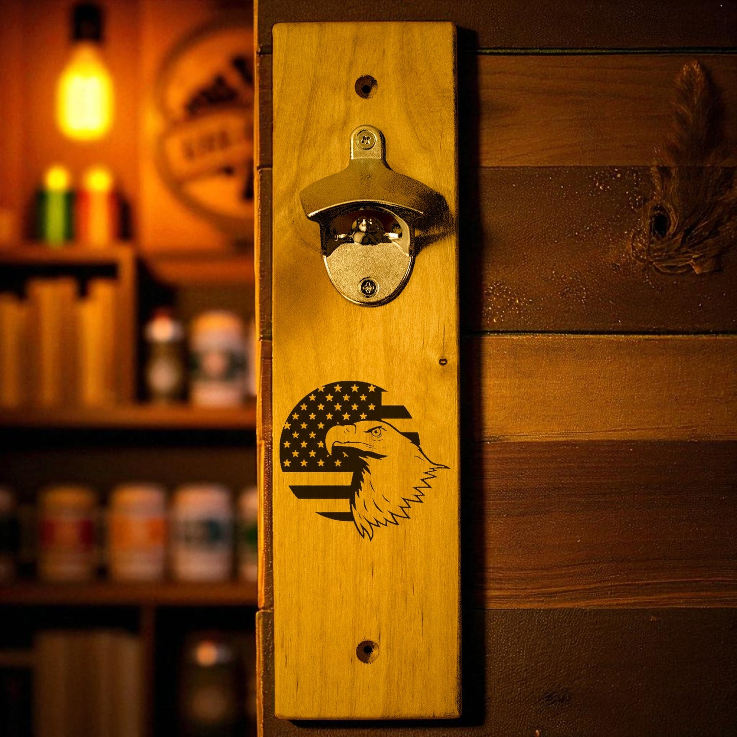 Eagle Wall Mount Bottle Opener