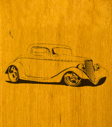 Hot Rod Wall Mount Bottle Opener