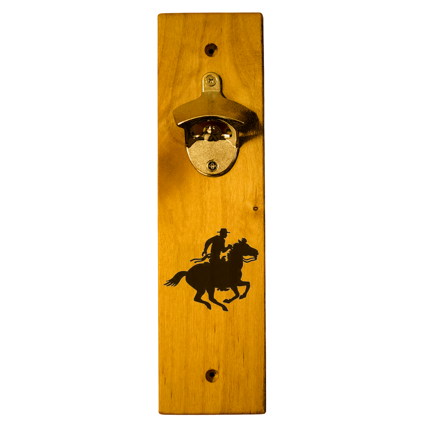 Cowboy Wall Mount Bottle Opener