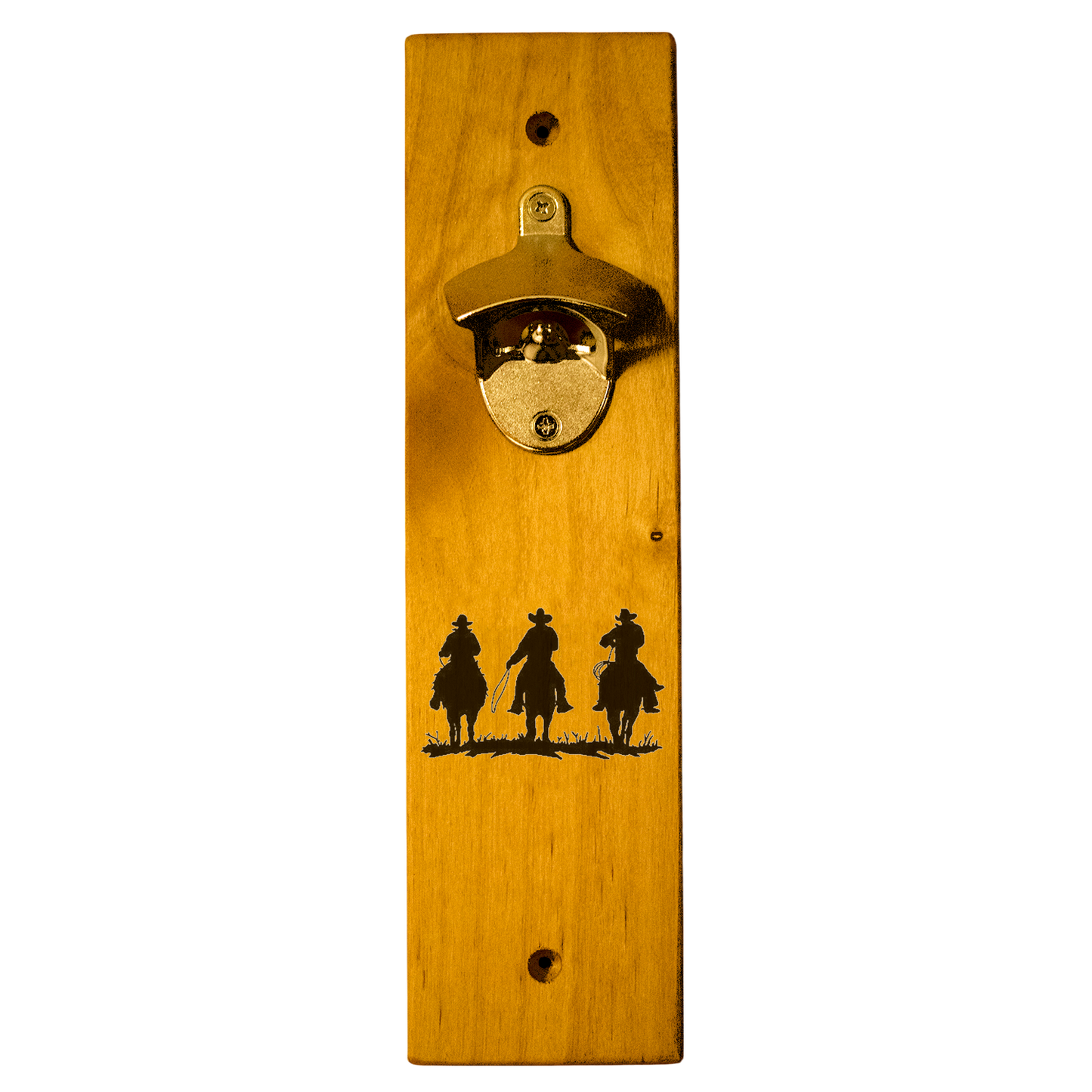 Three Cowboys Wall Mount Bottle Opener