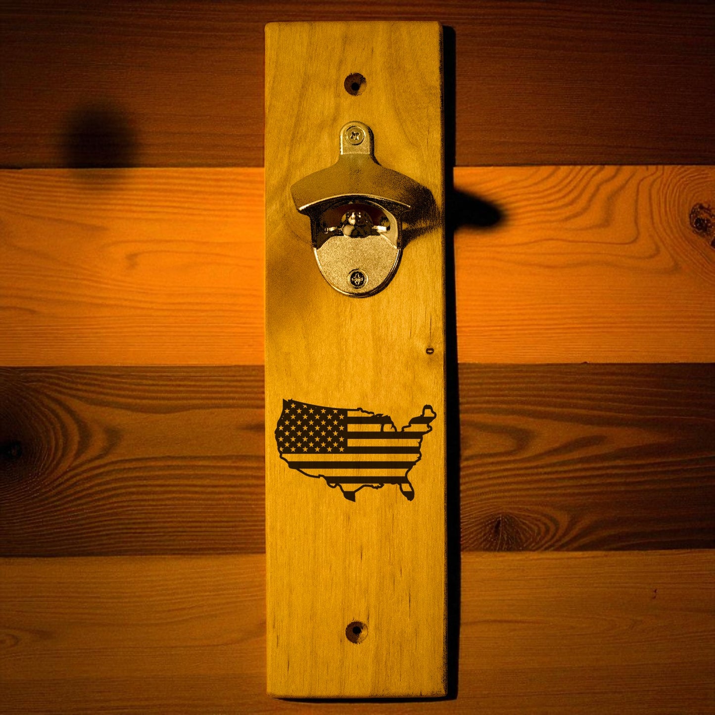 USA/Flag Wall Mount Bottle Opener