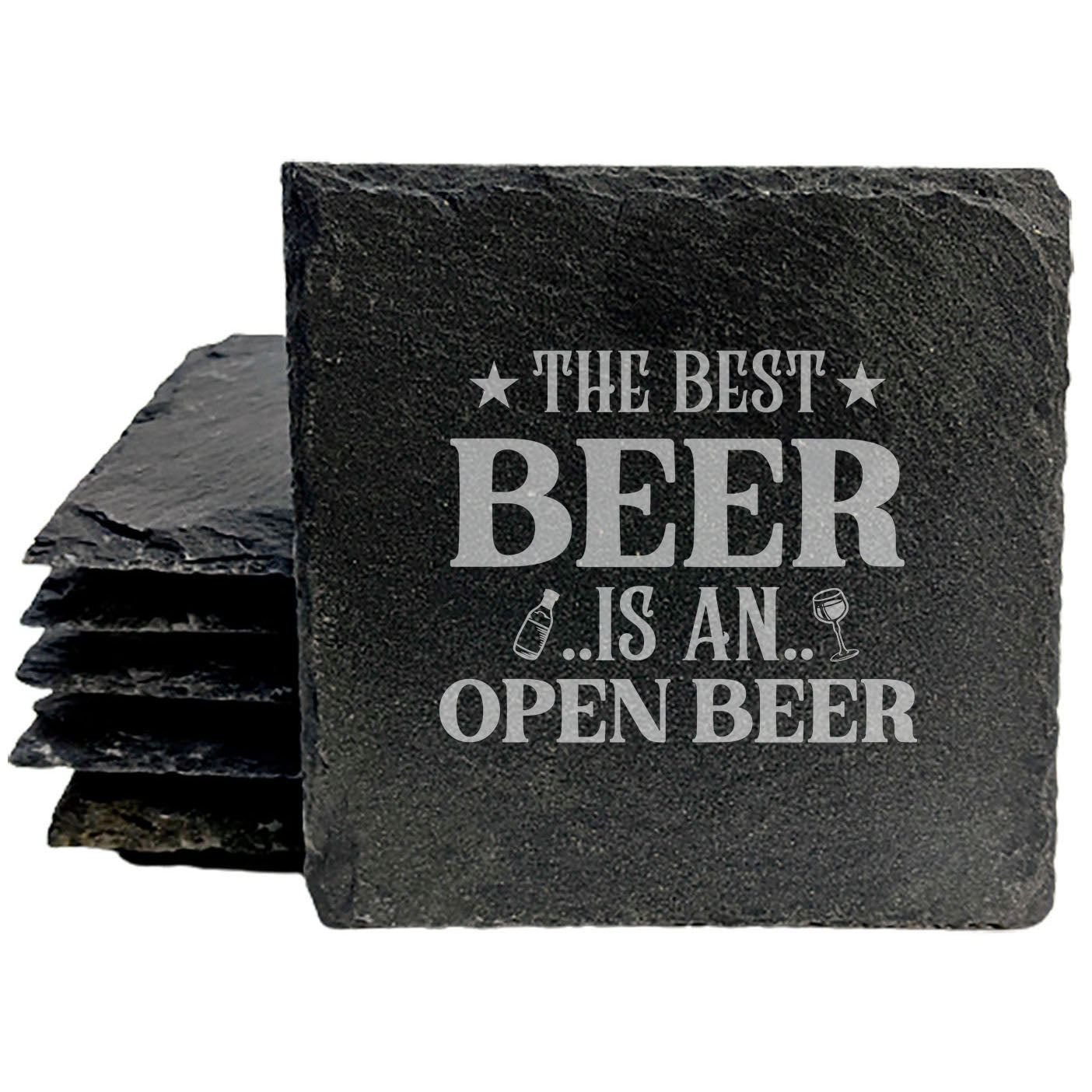Cheers to Cold Ones! The Perfect Beer Is an Open Beer Slate Coasters