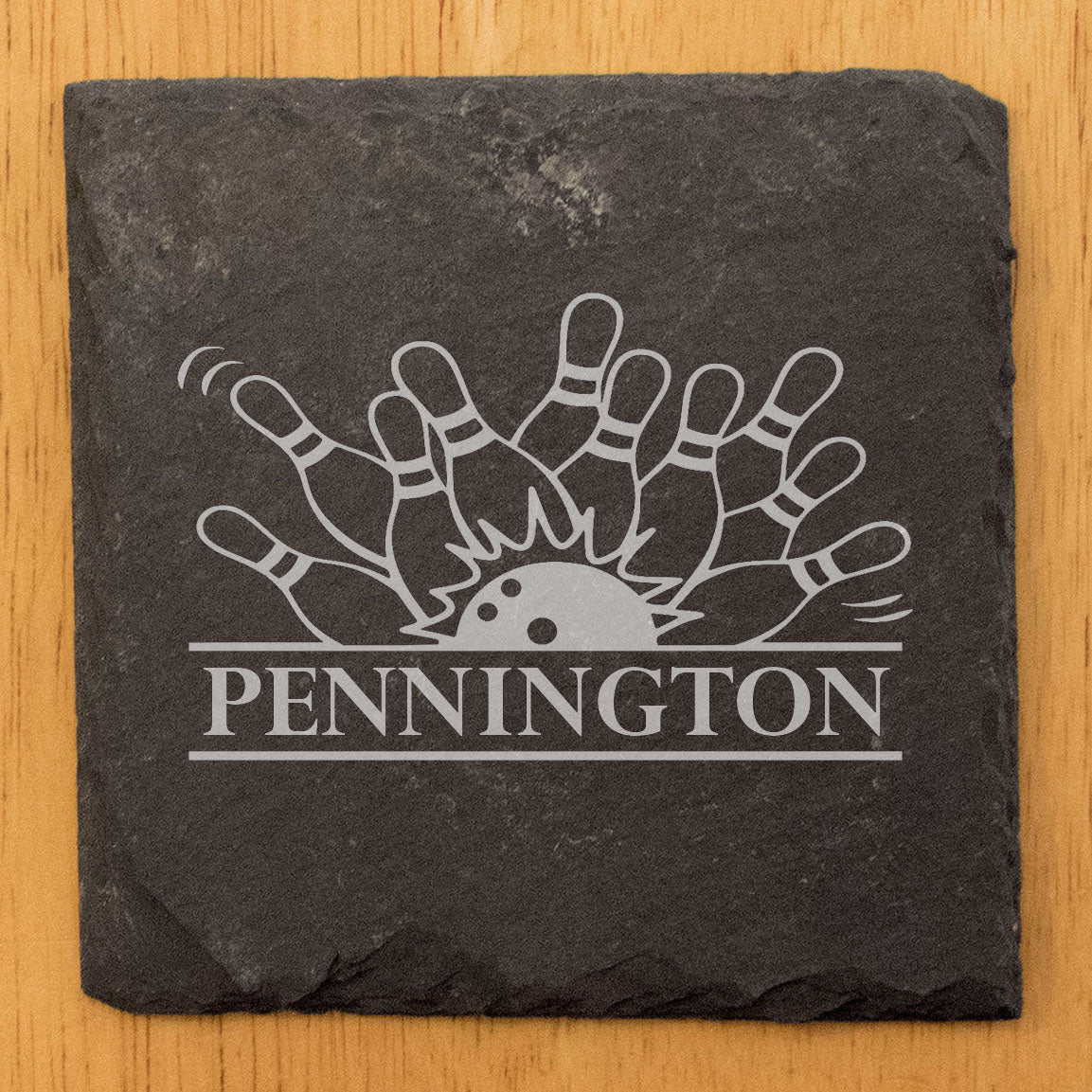 Strike Up a Conversation: Personalized Bowling Coasters with Your Name