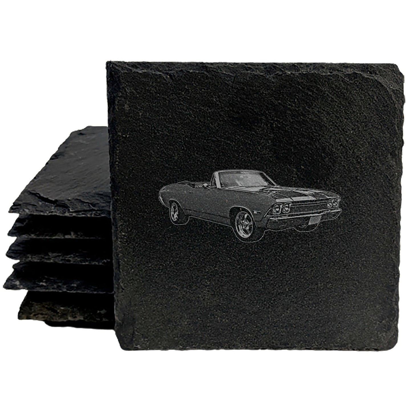 Powerhouse on a Coaster: 1968 Chevy 396 Coasters for Muscle Car Fans