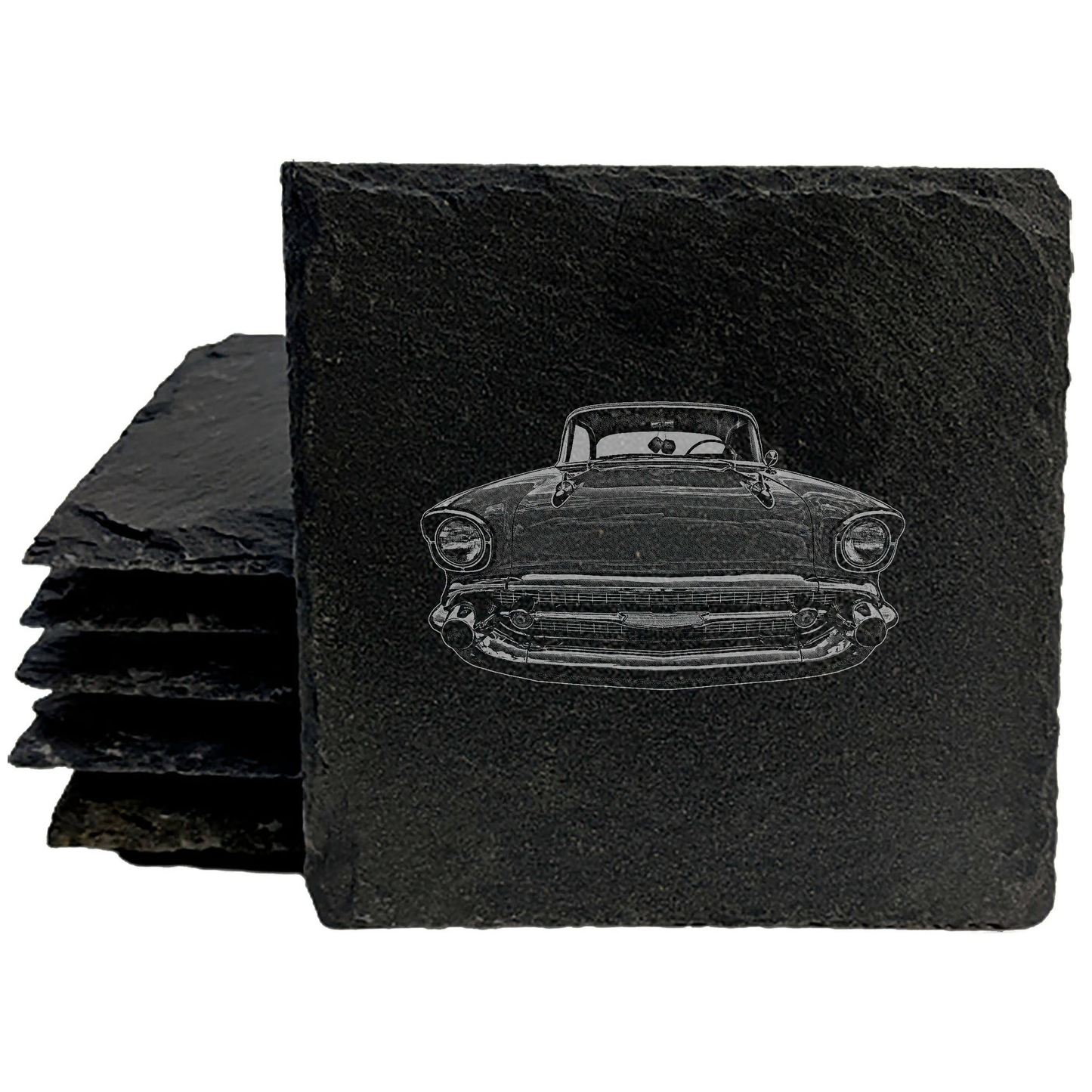 Cruise Through Time: 1957 Chevy Coasters with 4 Vintage Designs