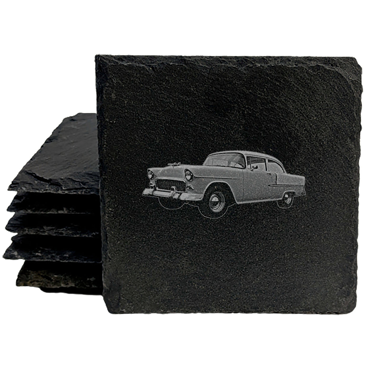 Cruise in Chrome: 1955 Bel Air Coasters for Classic Car Fans