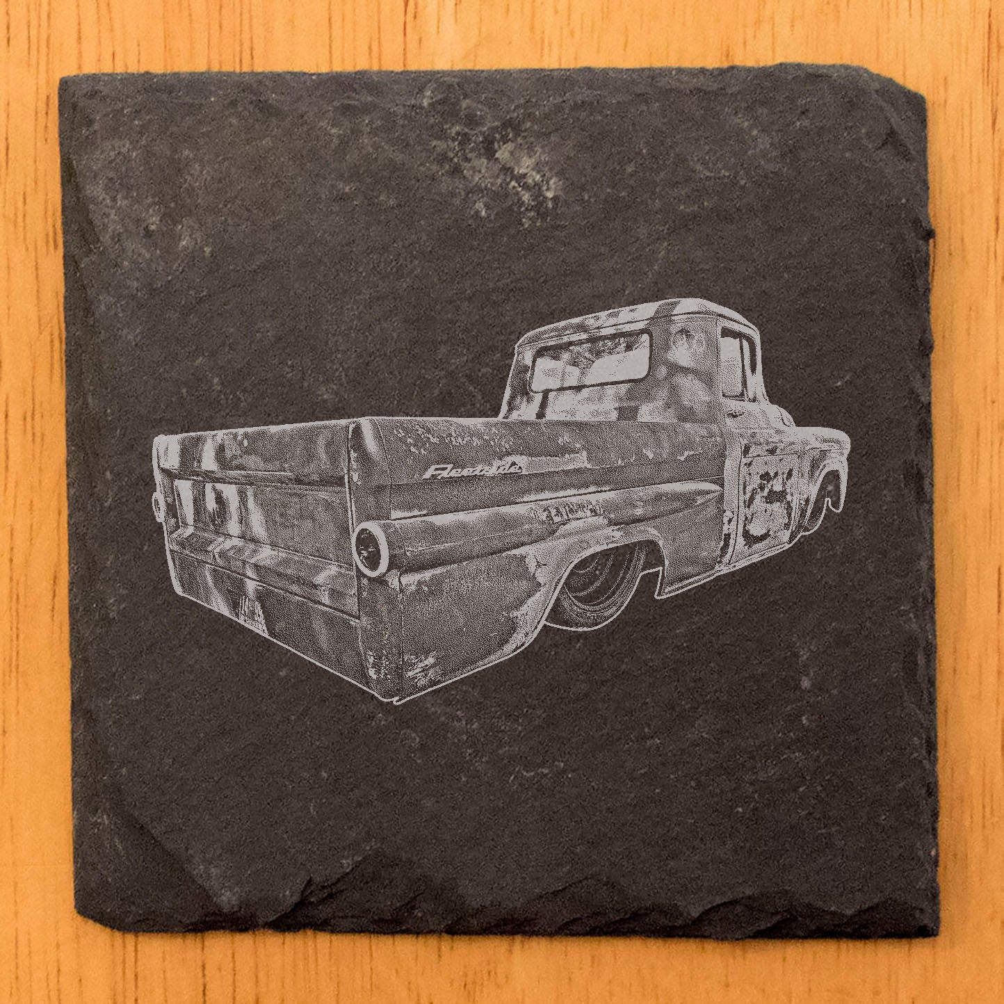 Fire Up Your Style: 1958 Chevy Fleetside Truck Coasters for Classic Car Fans