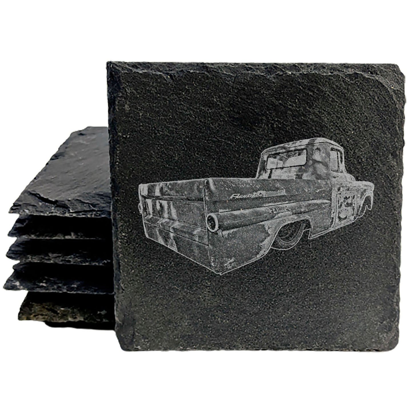 Fire Up Your Style: 1958 Chevy Fleetside Truck Coasters for Classic Car Fans