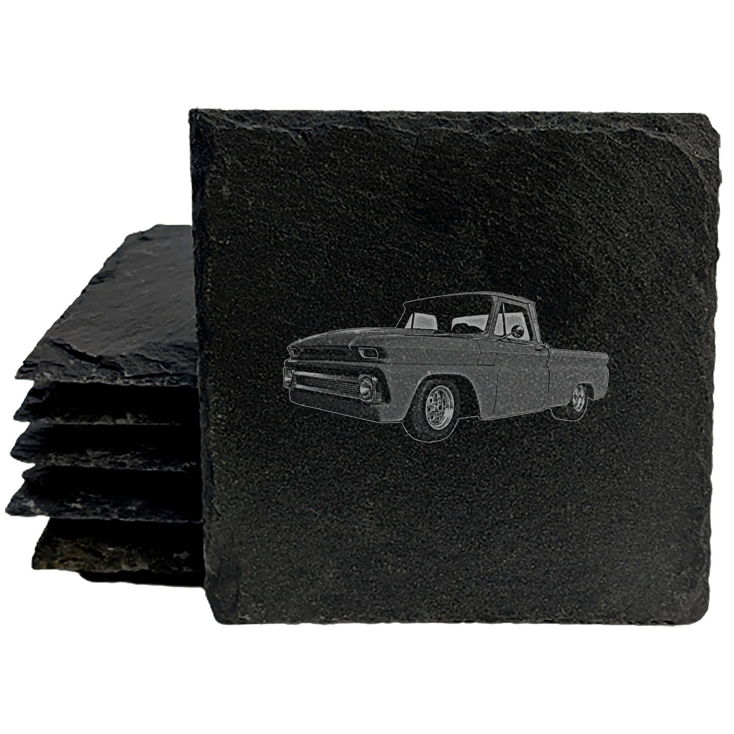 Built to Last: 1964 Chevy Truck Coasters for Rustic Charm