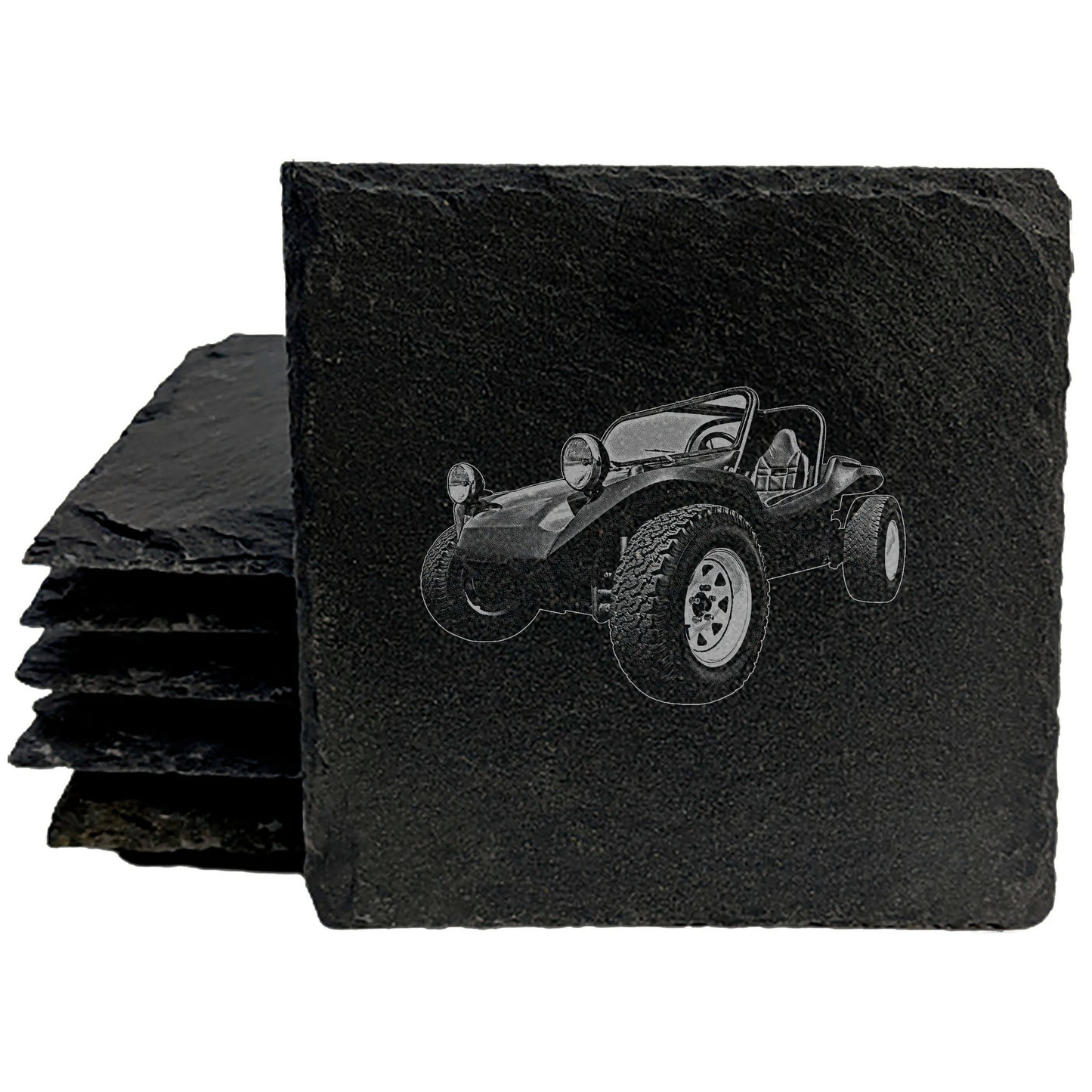 Coasting Through Sand & Sun: Retro Dune Buggy Coasters for Any Drink