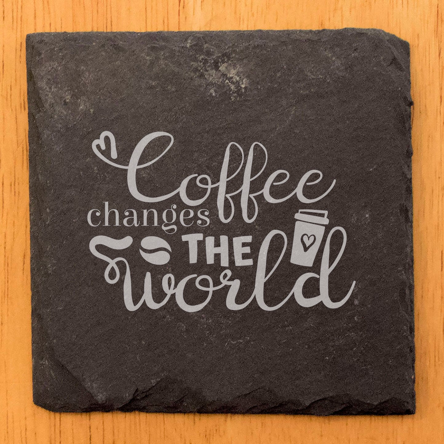 Coffee Changes The World Coasters