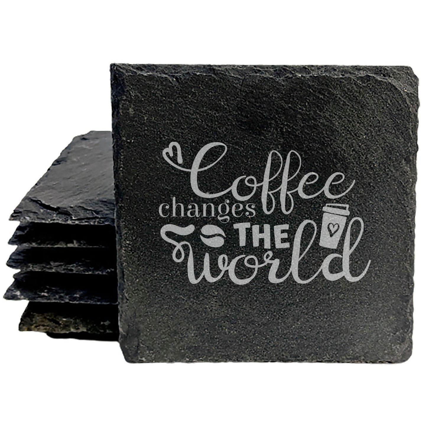 Coffee Changes The World Coasters