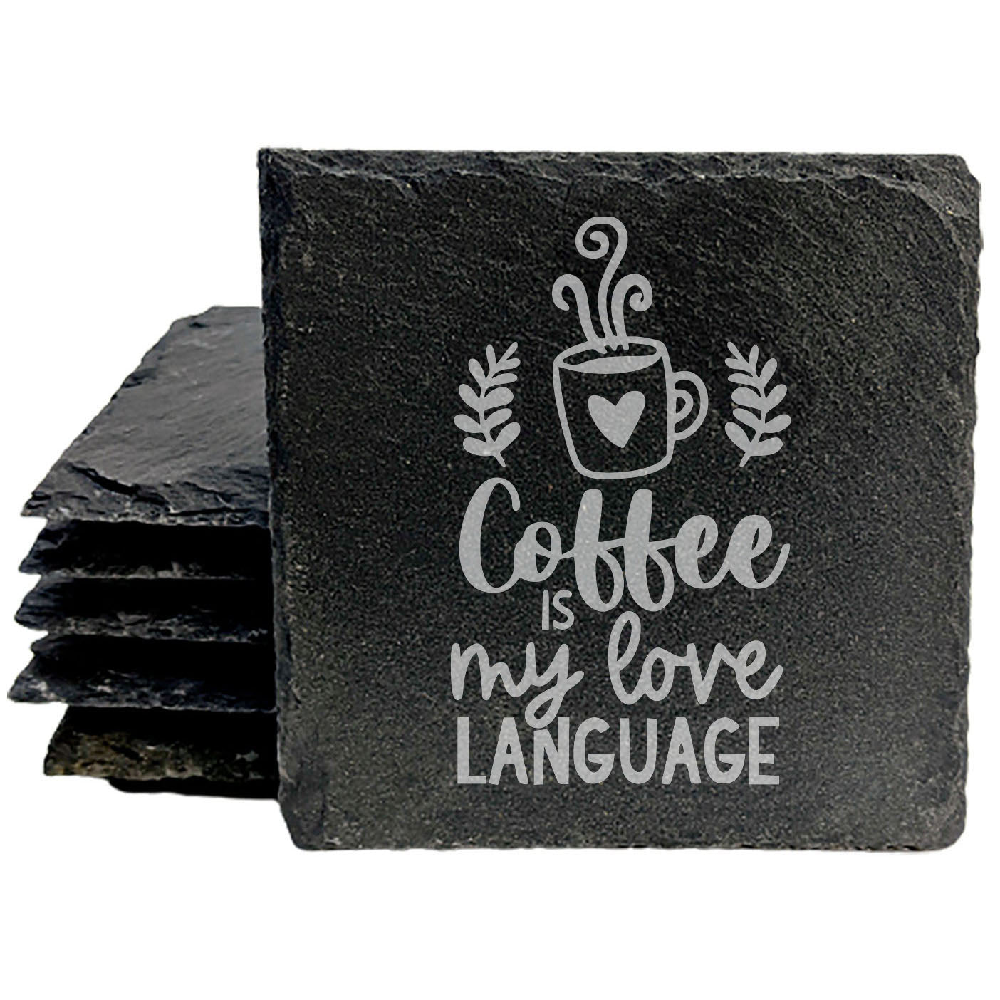 Coffee Is My Love Language Coasters