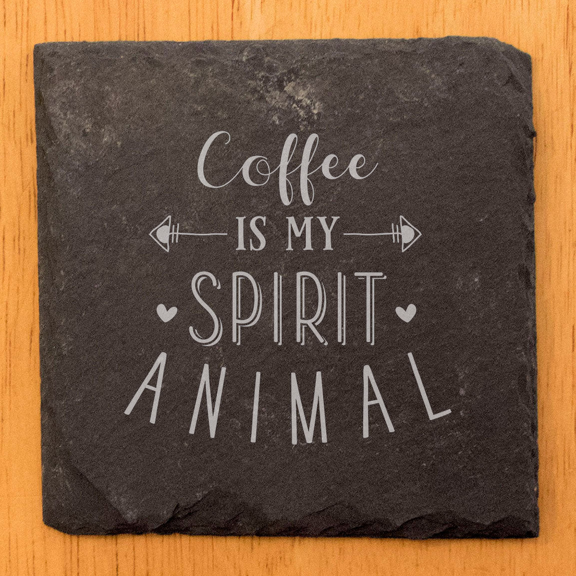 Coffee is my Spirit Animal Coasters