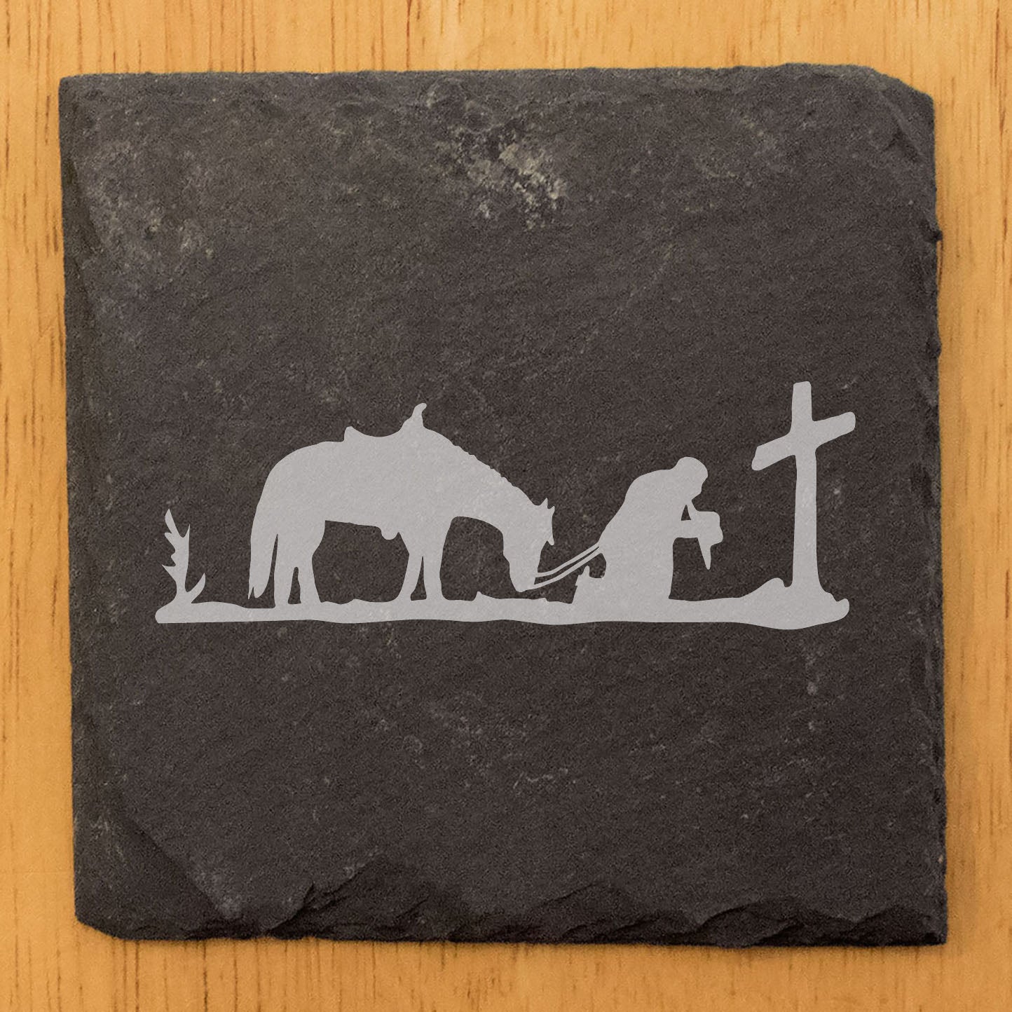 For God & Country: Celebrate Faith with Cowboy & Cross Coasters