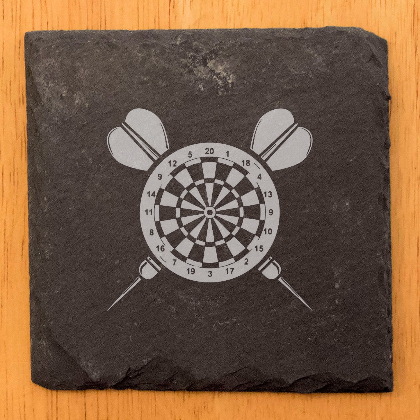 Game On! Elevate Your Entertaining with Unique Dartboard Slate Coasters