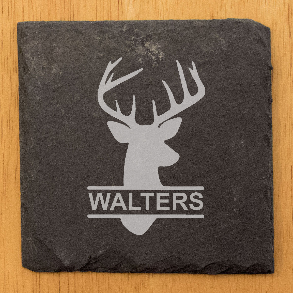 Perfectly Rugged: Personalized Deer Coasters for Nature Lovers