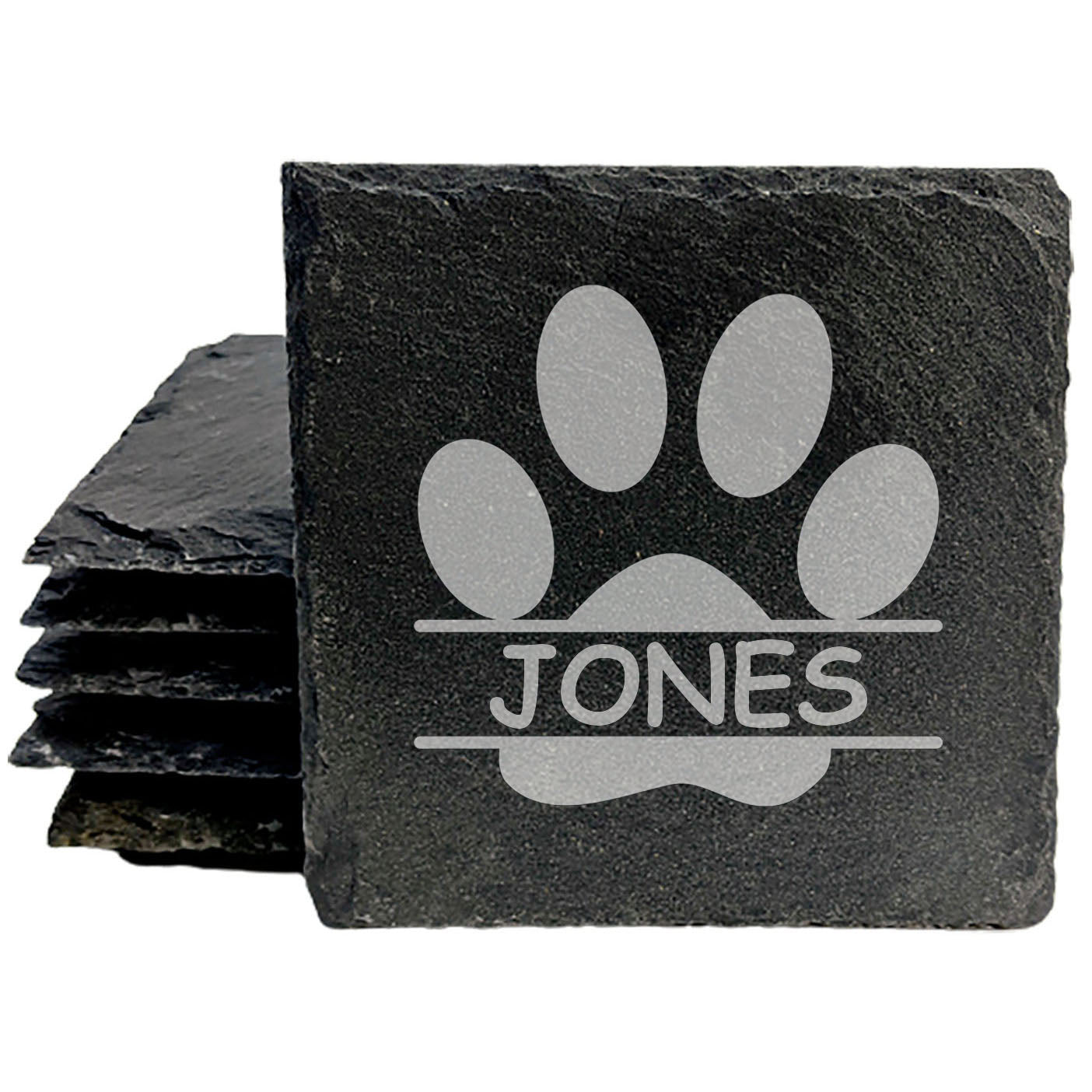 Put a Paw Print on Your Heart: Personalized Paw Print Coasters