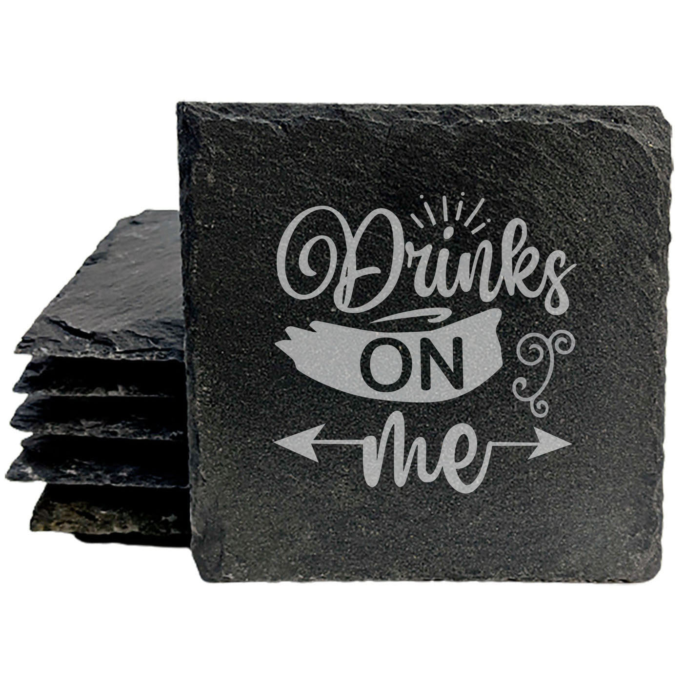 The Perfect Gag Gift: Hilarious "Drinks on Me" Coasters for Any Occasion