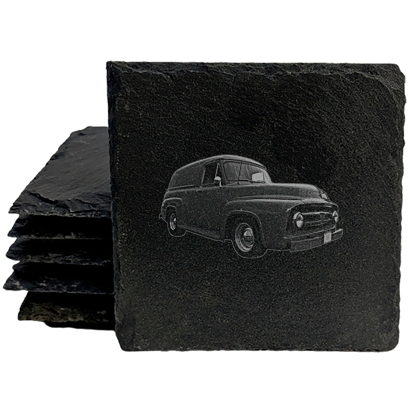 Classic Delivery Style: 1953 Ford F-100 Coasters for Your Home Bar