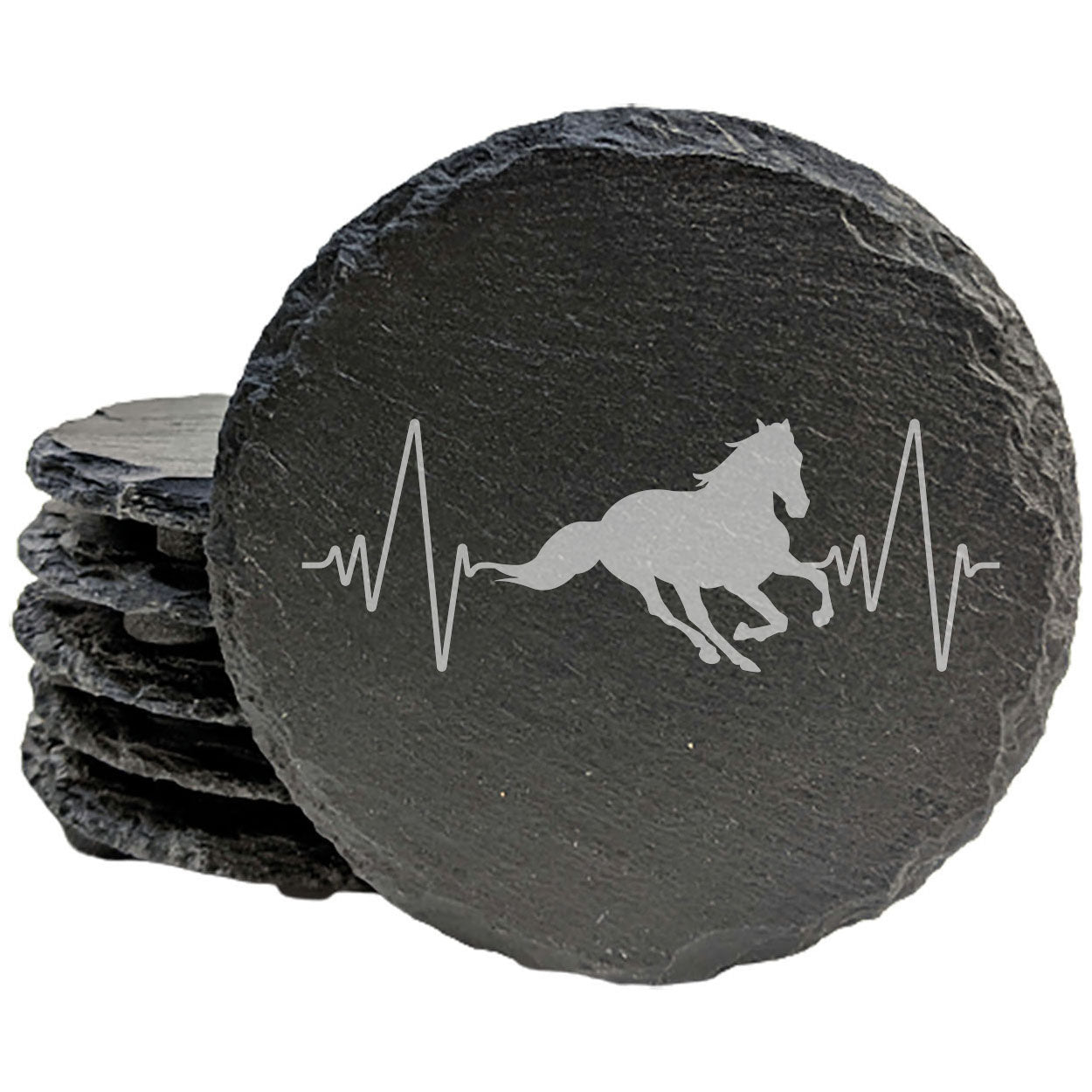 Galloping Heartbeat Coasters: Celebrate the Love for Horses