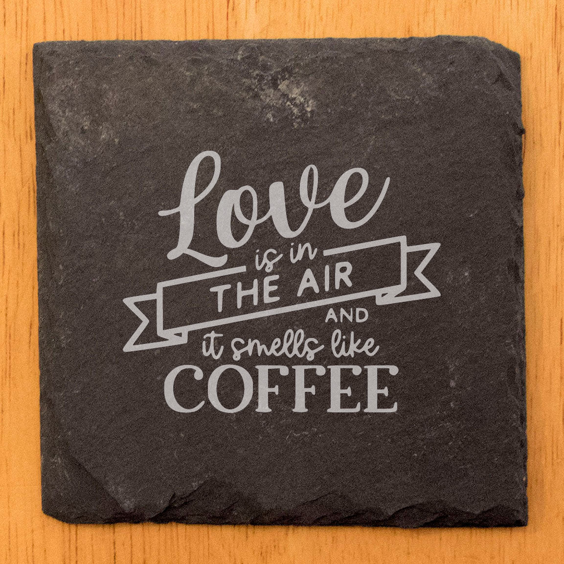 The Scent of Love: Coffee Coasters with a Fun Twist