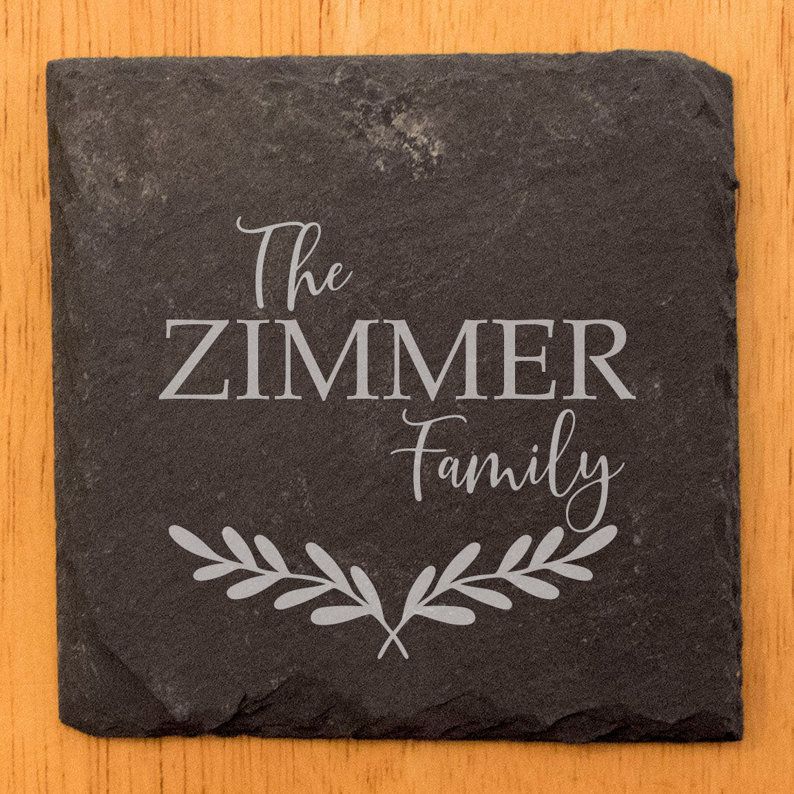 Personalized Monogram Coasters, Natural Slate Stone Coaster Set, Birthday, Wedding Or Anniversary Gift, Customized Rustic Coasters, Drink Coasters