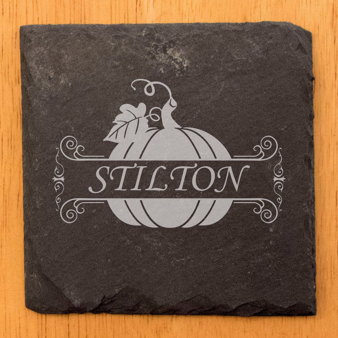 Personalized Monogram Coasters, Natural Slate Stone Coaster Set, Birthday, Wedding Or Anniversary Gift, Customized Rustic Coasters, Drink Coasters