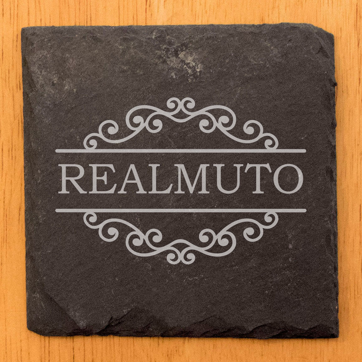 Personalized Monogram Coasters, Natural Slate Stone Coaster Set, Birthday, Wedding Or Anniversary Gift, Customized Rustic Coasters, Drink Coasters