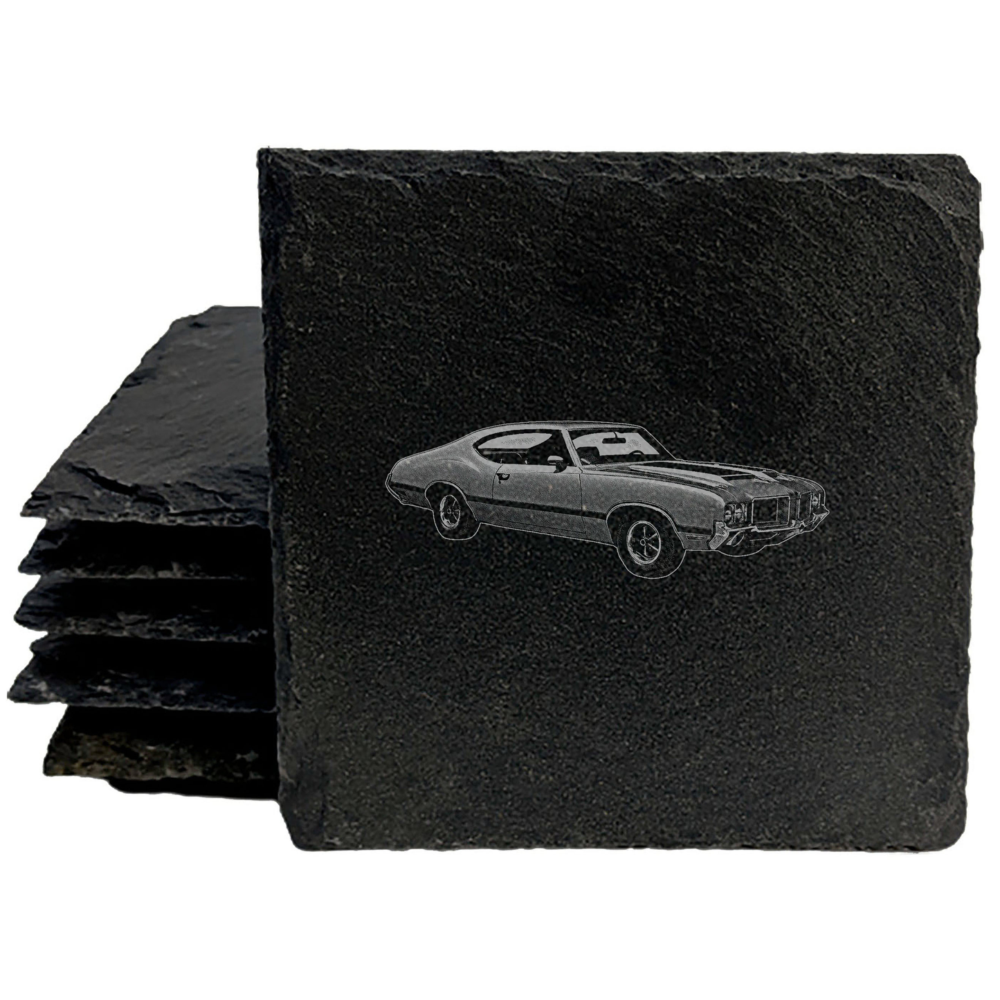 Rev Up Your Nostalgia: 1970 Olds 442 Coasters for Muscle Car Fans