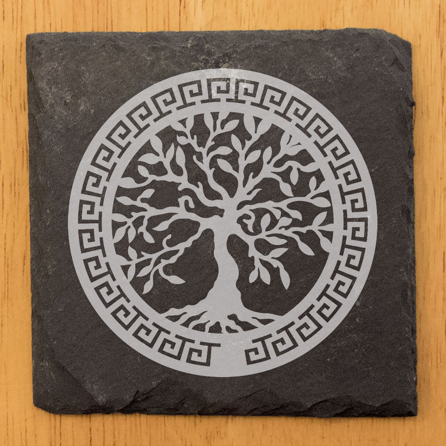 A Touch of the Med: Olive Tree & Celtic Knot Coasters