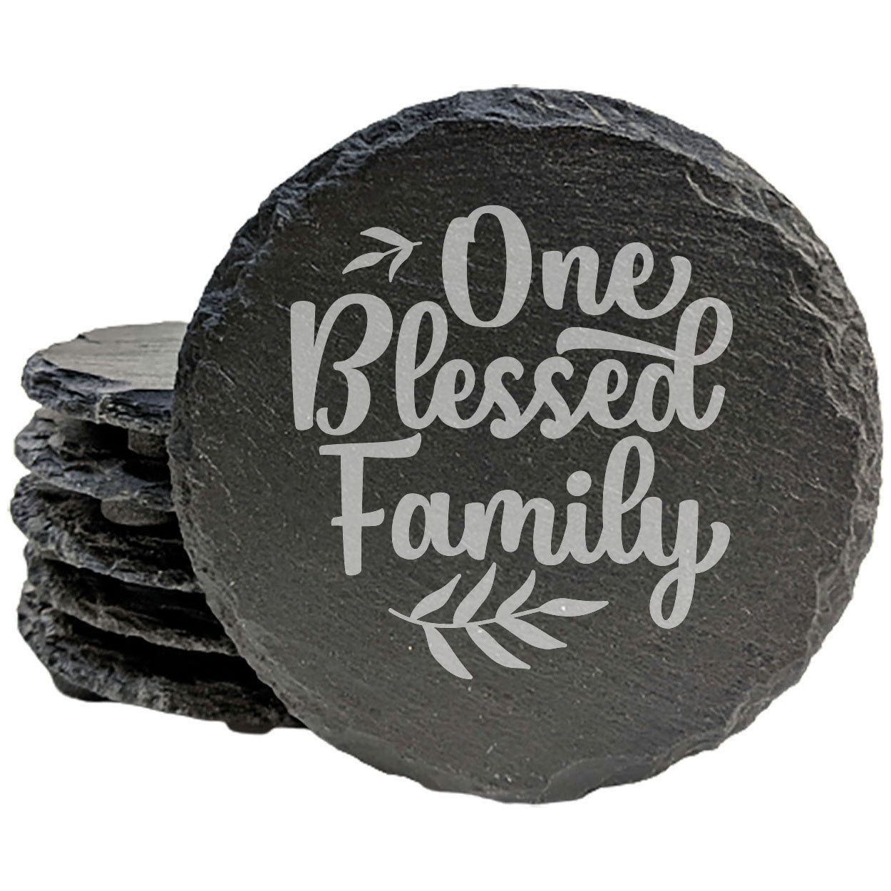 Our Blessing: One Blessed Family Coasters