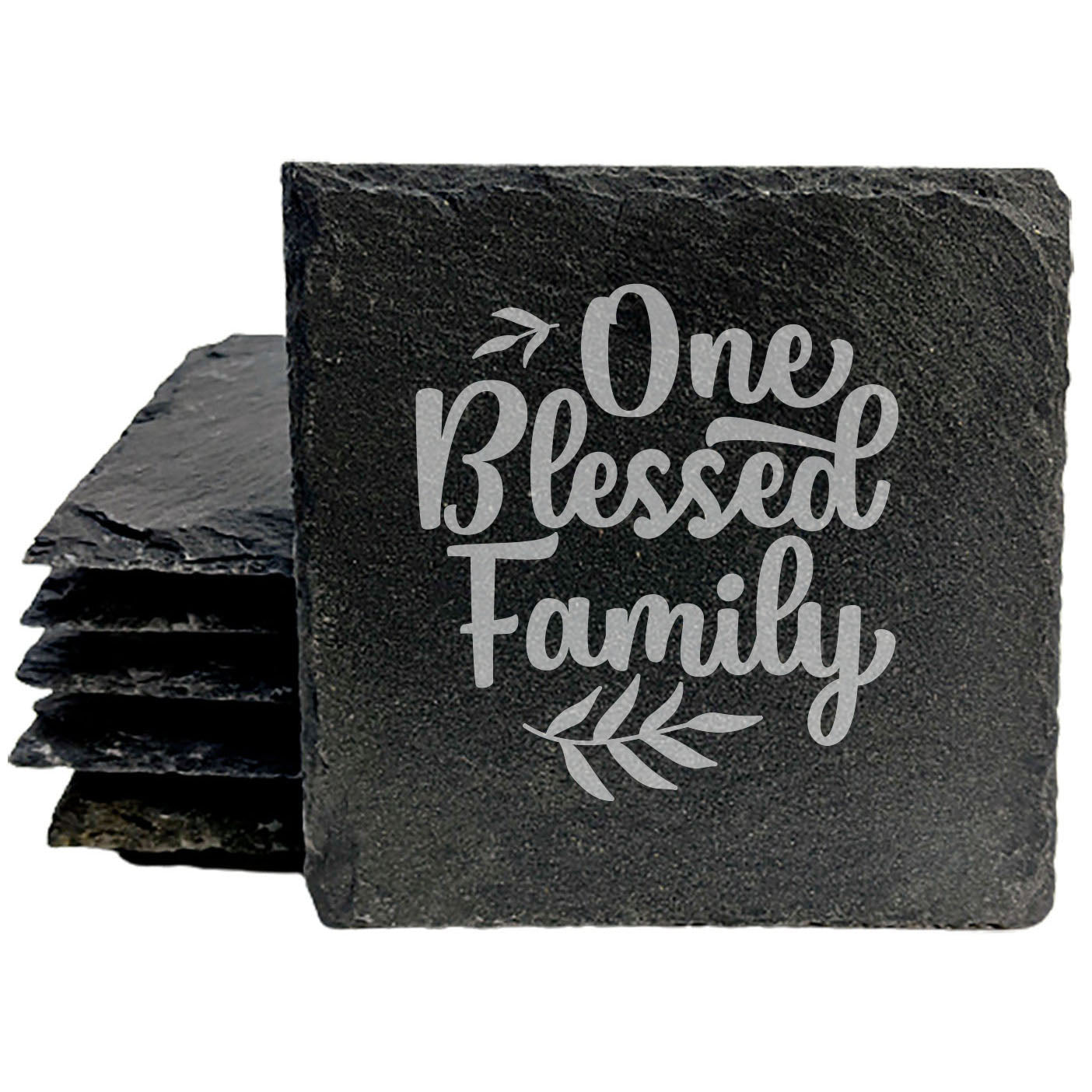 Our Blessing: One Blessed Family Coasters