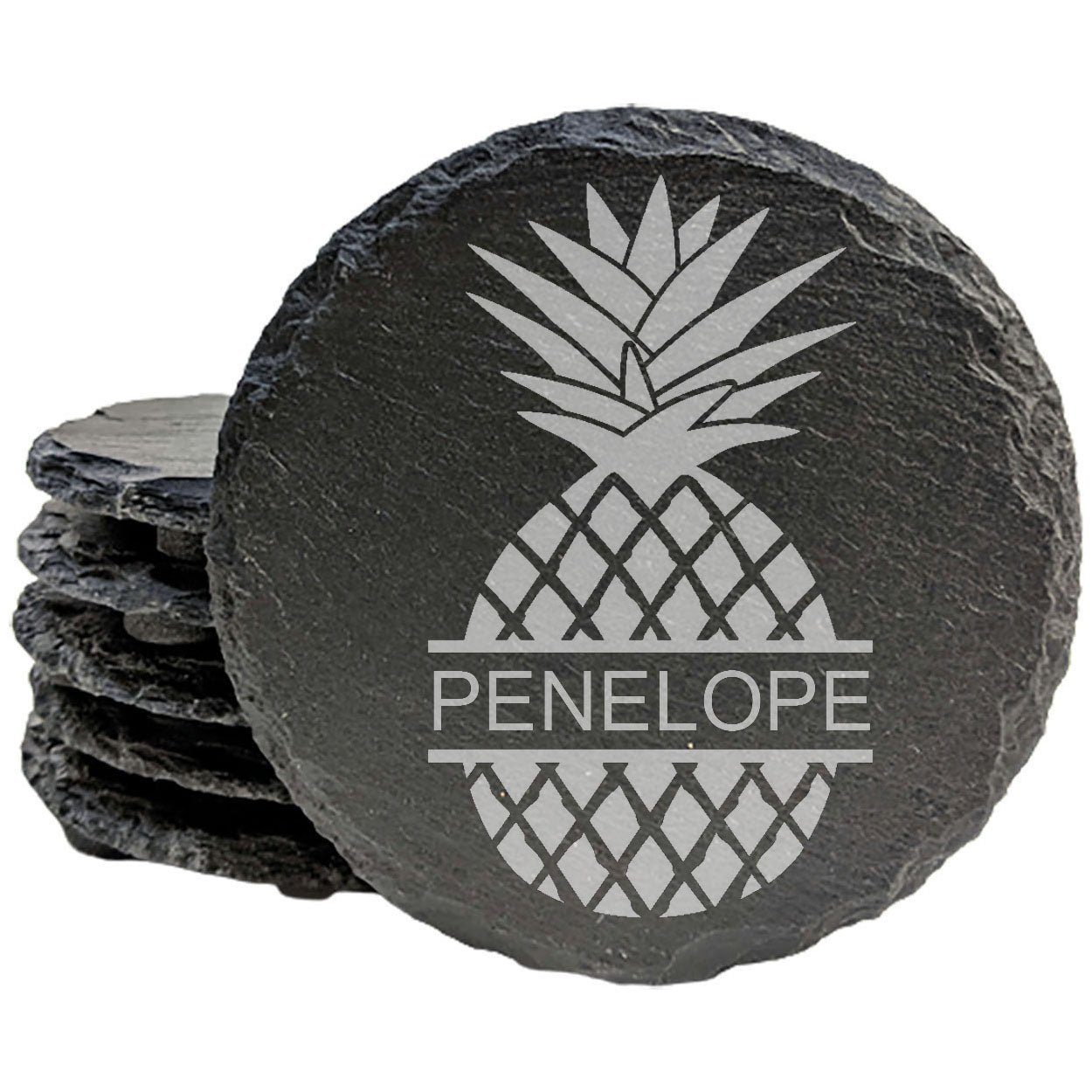 A Touch of the Tropics: Personalized Pineapple Coasters for Your Home
