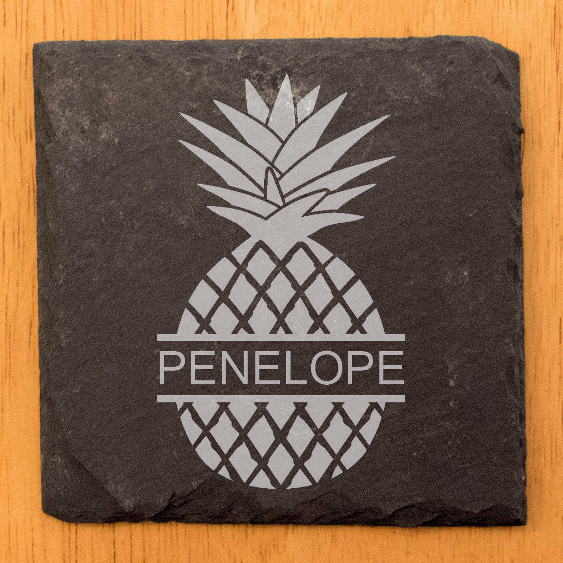 A Touch of the Tropics: Personalized Pineapple Coasters for Your Home