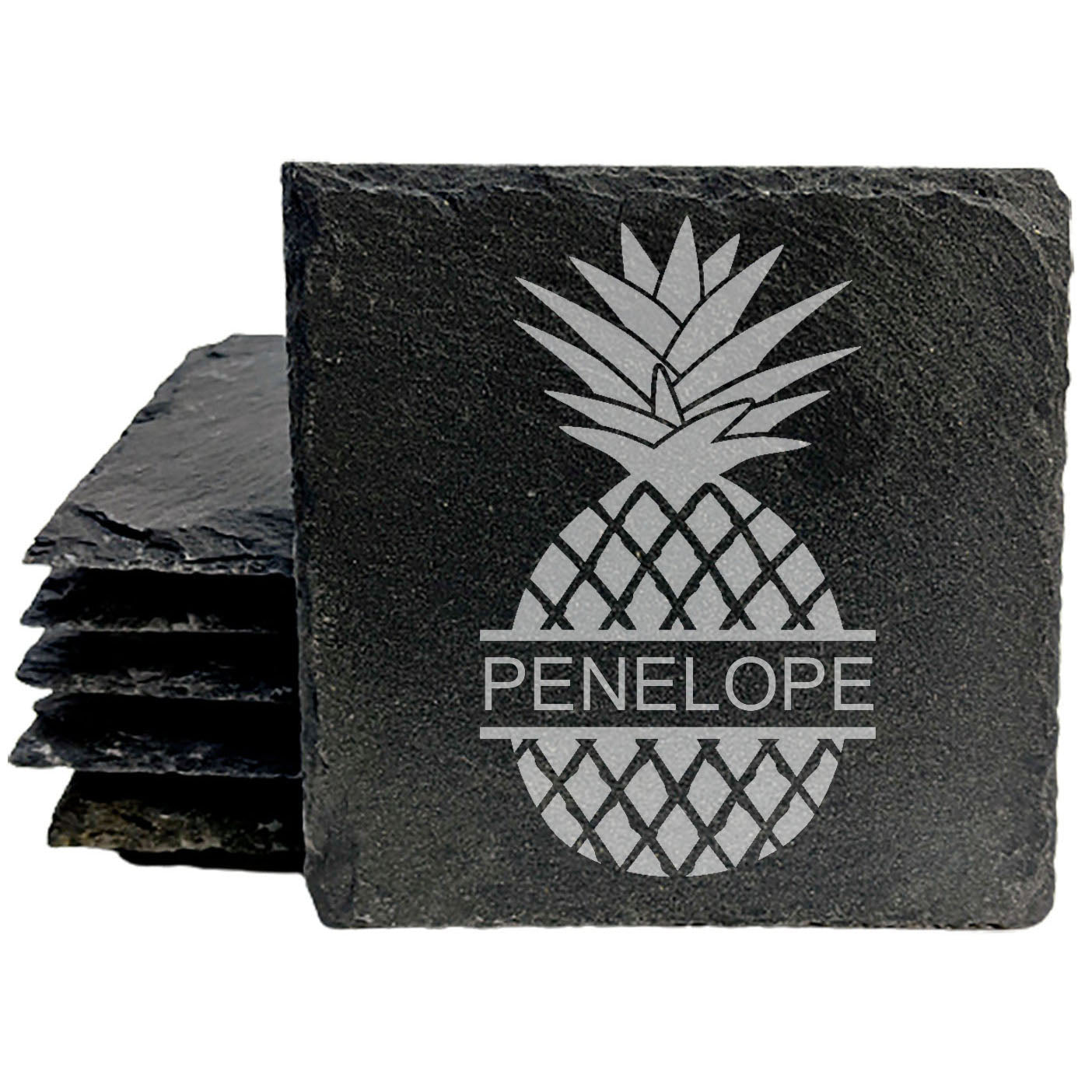 A Touch of the Tropics: Personalized Pineapple Coasters for Your Home