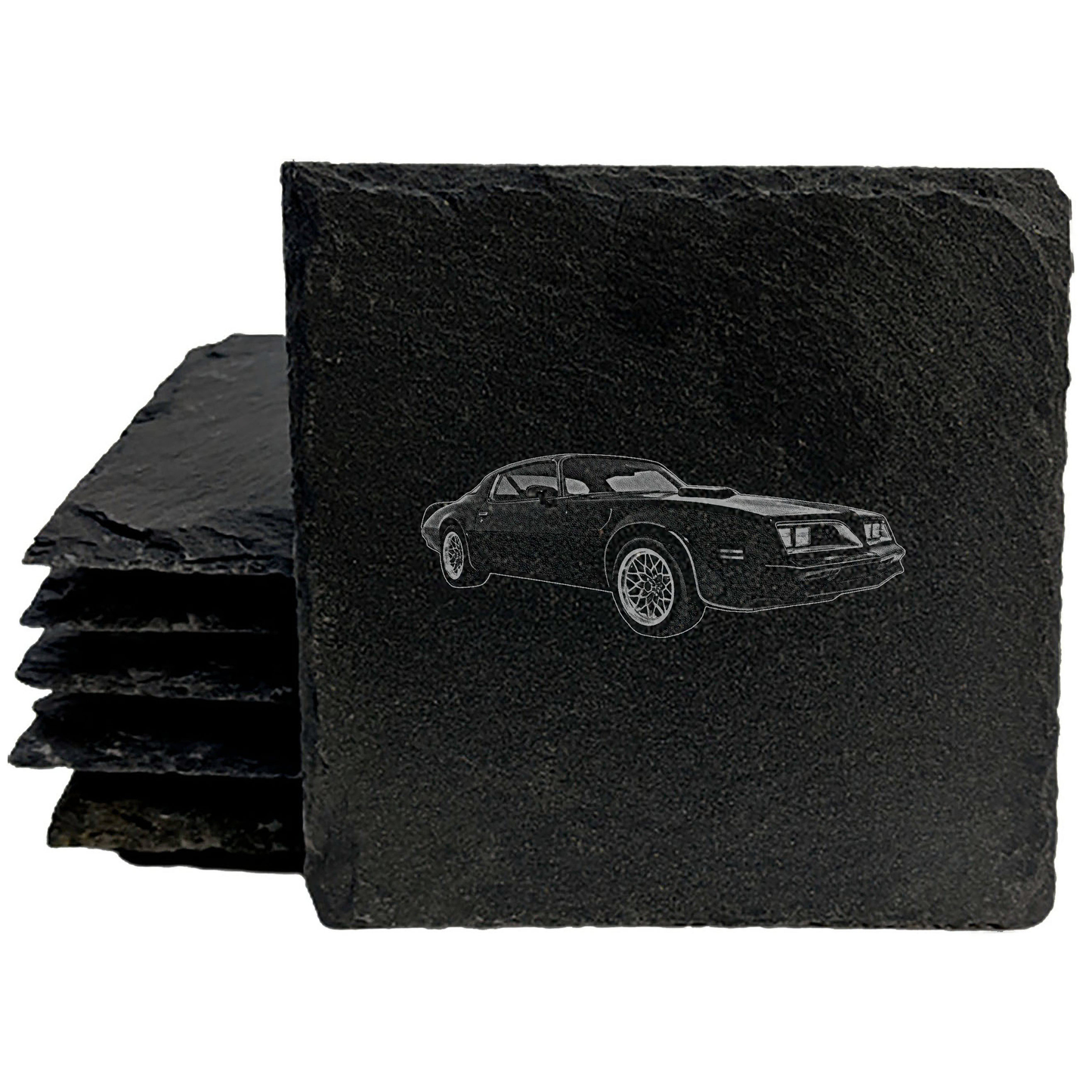 Classic Muscle on Your Table: Vintage 1970s Firebird Coasters