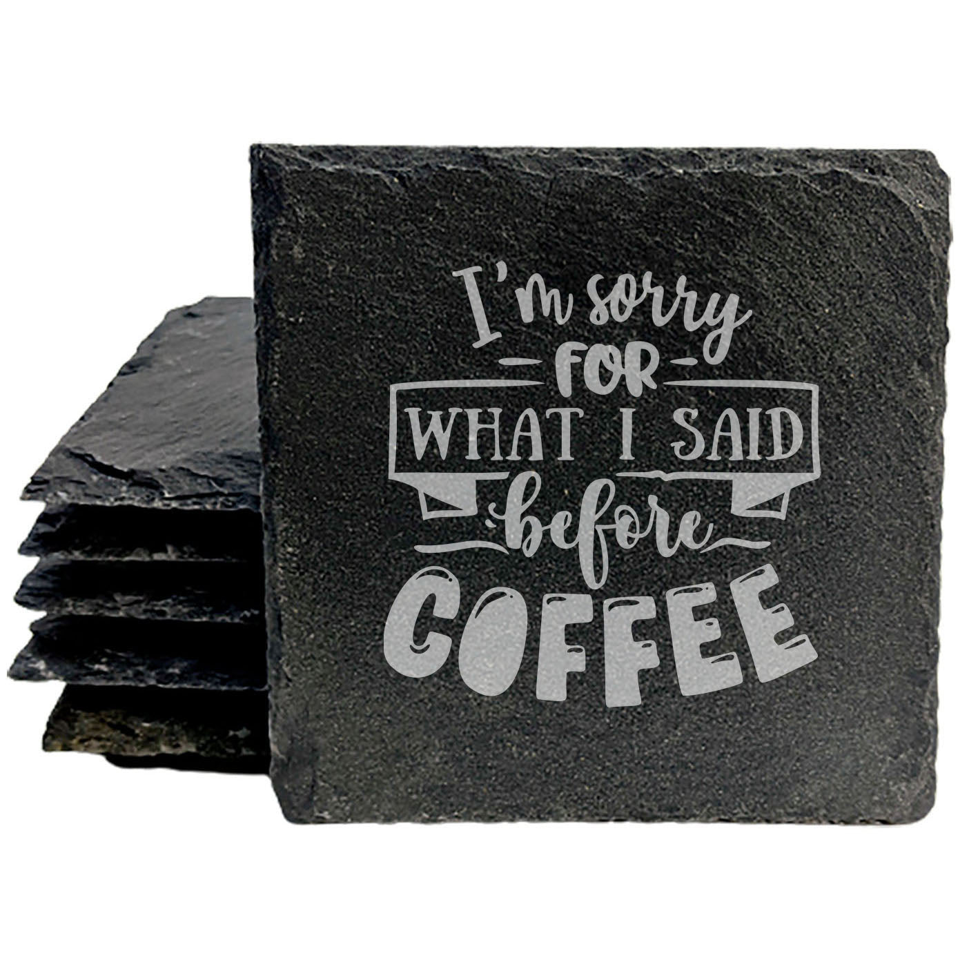 Fueling Forgiveness: Funny Coffee Coasters with an Apology
