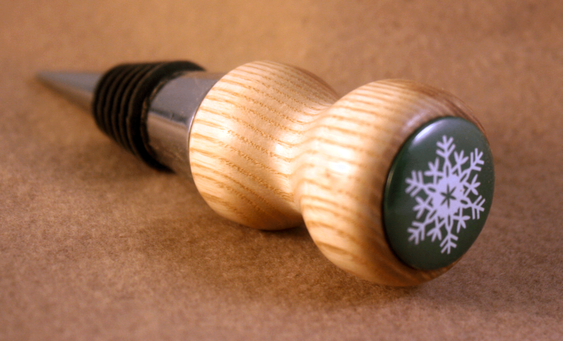 White Oak “Snowflake” Stopper