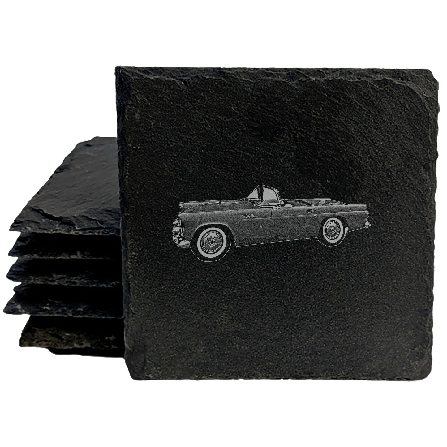 Coast in Comfort: Vintage 1956 Thunderbird Coasters for Any Drink