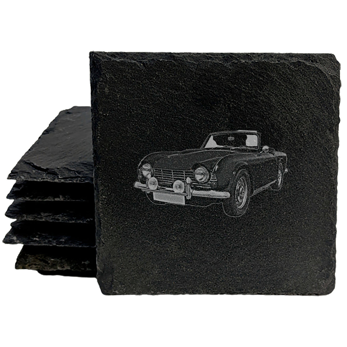 Top Down Style: Triumph TR4 Convertible Coasters for the Open Road