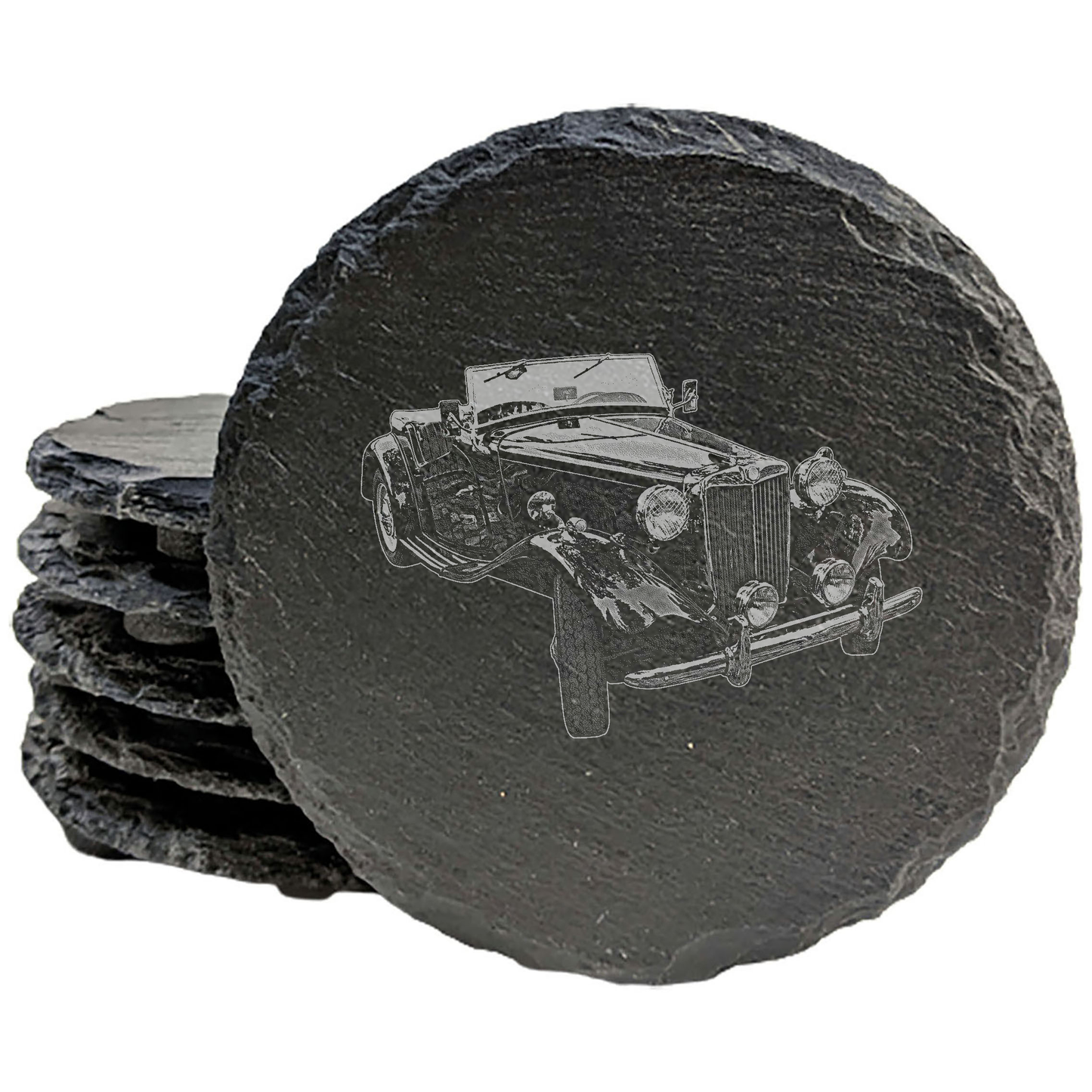 A Toast to Tradition: Classic MG Coasters for Your Garage or Den