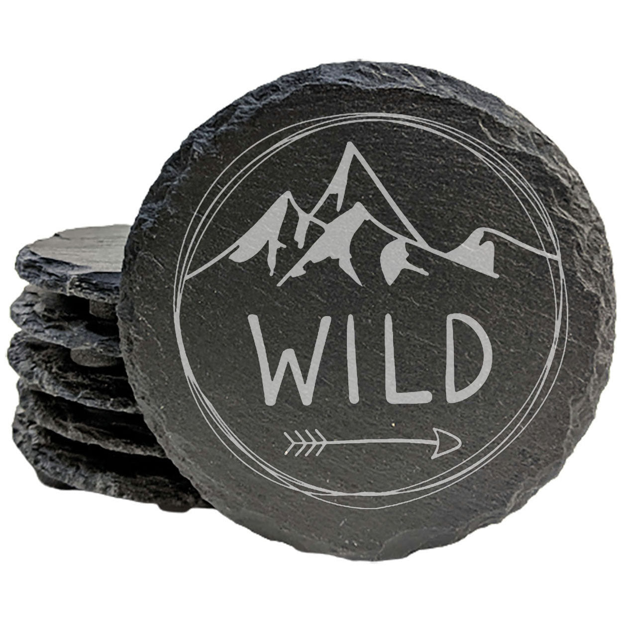 Wild & Free: Mountain & Arrow Coasters for Adventurers