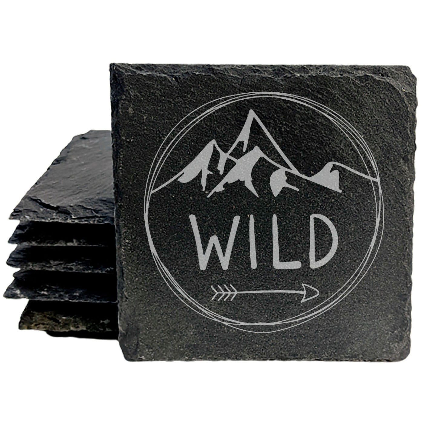 Wild & Free: Mountain & Arrow Coasters for Adventurers